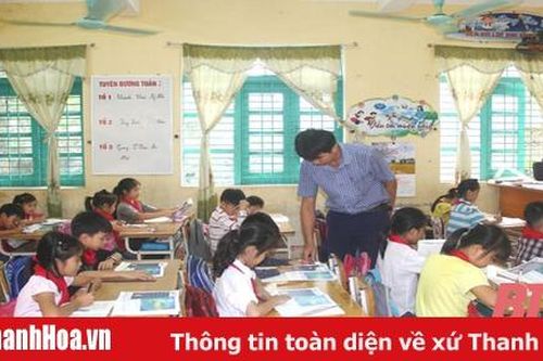 Ngành giáo dục Cẩm Thủy phấn đấu giữ vững tốp đầu khu vực miền núi