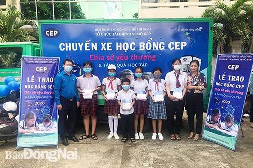 Khởi động chuyến xe học bổng CEP năm 2020
