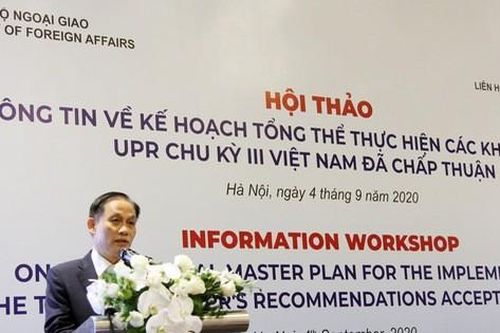 Việt Nam luôn nghiêm túc tham gia vào các chu kỳ UPR