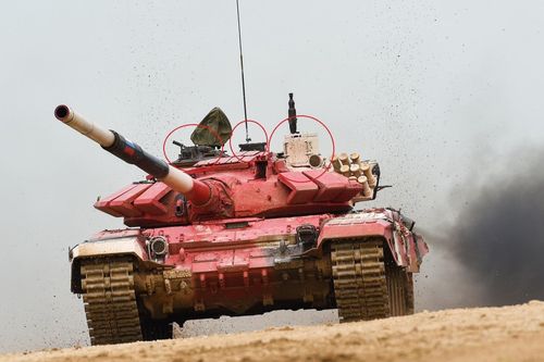 Nghi vấn Nga dùng mẫu trội hơn xe tăng cấp cho các đội ở Tank Biathlon