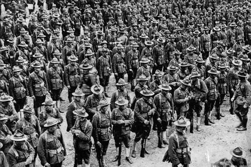 Bộ ảnh kinh điển giờ mới tiết lộ về lính Mỹ trong Thế chiến 1