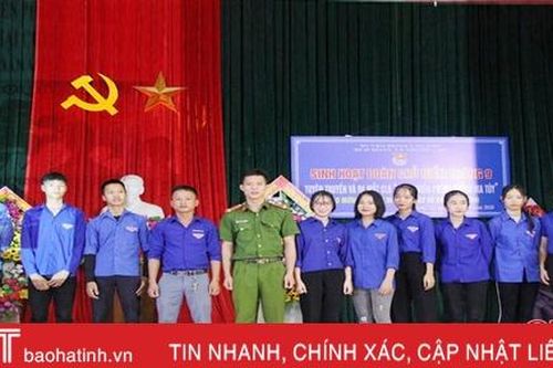 Tuổi trẻ Can Lộc ra mắt CLB 'Thanh niên phòng chống ma túy'