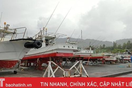 Nhật Bản căng mình đối phó với siêu bão Haishen