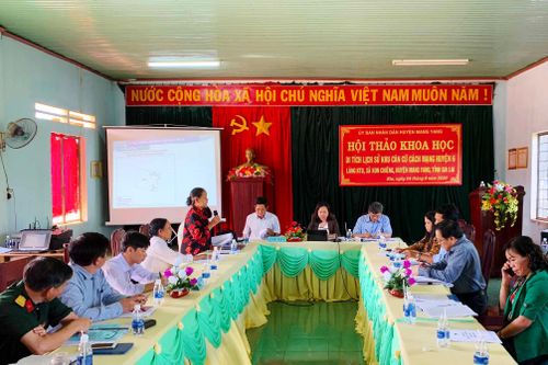 Hội thảo khoa học di tích lịch sử căn cứ cách mạng huyện 6