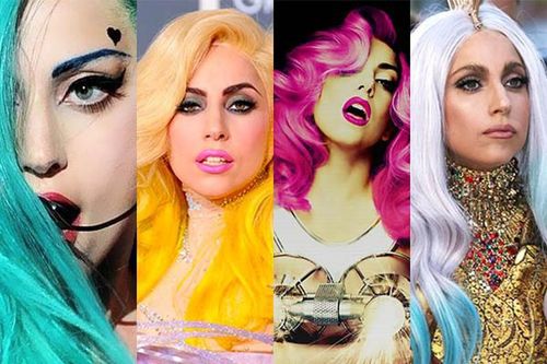 Khán giả 'tròn mắt' bởi những màu tóc nhuộm nổi bật của Lady Gaga