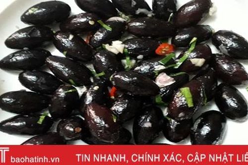 'Đặc sản' trám đen ở miền núi Hà Tĩnh, làm ra bao nhiêu, hết bấy nhiêu