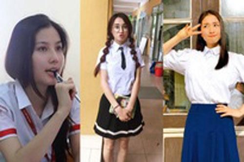 Ngày khai giảng, Nhã Phương, Diễm My 9X khoe ảnh học sinh 'siêu dễ thương'