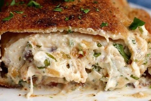 Cách làm lườn gà chiên phô mai kem