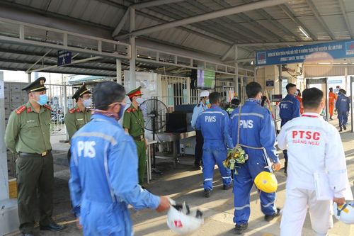 Siết chặt an ninh phục vụ bảo dưỡng tổng thể Nhà máy lọc dầu Dung Quất