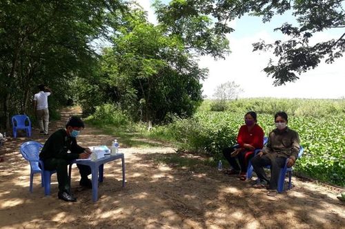 Đồn Biên phòng Sông Trăng phát hiện 6 công dân nhập cảnh trái phép