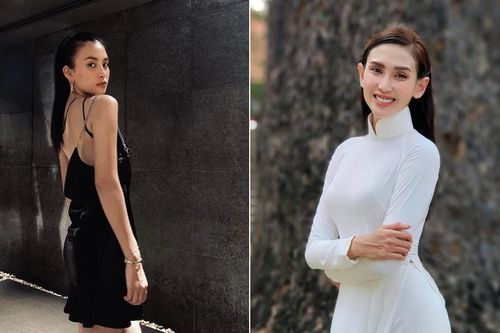 Tiểu Vy khoe lưng trần gợi cảm với váy yếm, Võ Hoàng Yến nữ tính bất ngờ với áo dài trắng