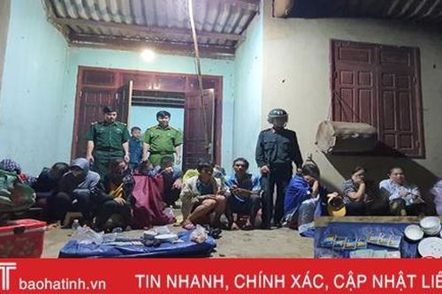 Công an Hương Sơn 'đánh mạnh' tội phạm, tệ nạn cờ bạc