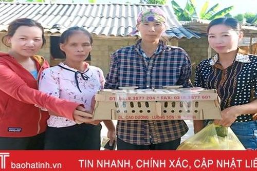 Đỡ đầu hộ chính sách bảo trợ xã hội nghèo - tâm huyết của phụ nữ Can Lộc