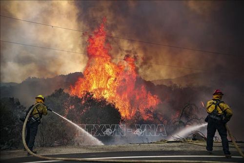 Cháy rừng nghiêm trọng do bắn pháo hoa tại California