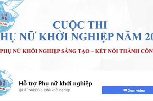 Ngày Phụ nữ khởi nghiệp 2020 cấp vùng được tổ chức bằng hình thức trực tuyến