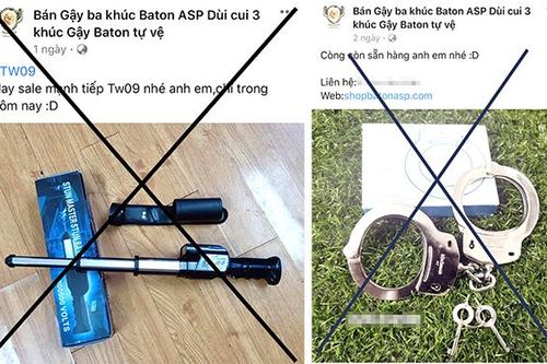 Mua bán vũ khí, hung khí nguy hiểm trên mạng xã hội: Cần chế tài mạnh hơn