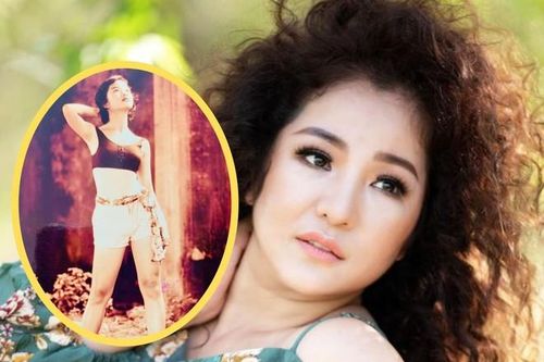 Thúy Nga khoe ảnh 'nổi loạn' năm 19 tuổi