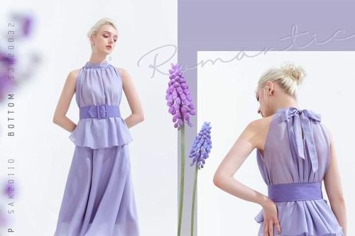 Sắm ngay set đồ tím lilac hot trend thời trang 2020