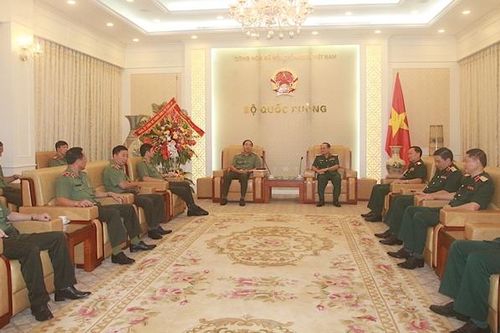Lãnh đạo Bộ Công an chúc mừng Ngày Truyền thống Bộ Tổng Tham mưu