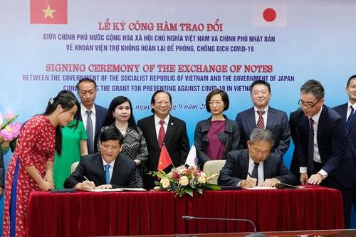 Nhật Bản viện trợ gần 500 tỷ đồng giúp Việt Nam phòng, chống dịch COVID-19