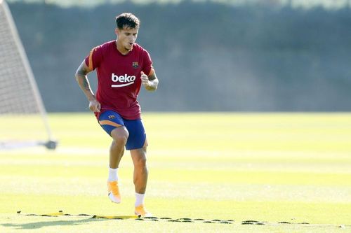Messi lần đầu tập luyện sau vụ đòi rời Barca