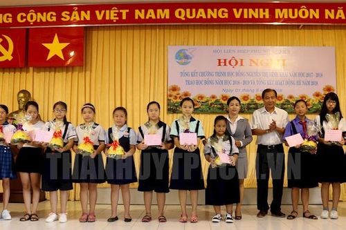 Quận 3: Gần 6.000 suất học bổng giúp học trò nghèo