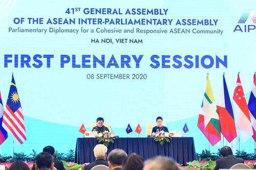 Phiên họp toàn thể Đại hội đồng AIPA 41: ASEAN và AIPA kề vai sát cánh, hỗ trợ nhau vượt khó khăn