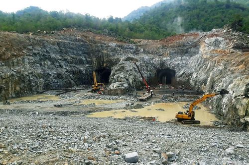 Dự án Thủy điện tích năng Bác Ái đang bám sát tiến độ