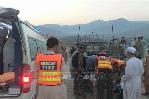 Thêm nhiều nạn nhận thiệt mạng trong vụ sạt lở mỏ đá tại Pakistan