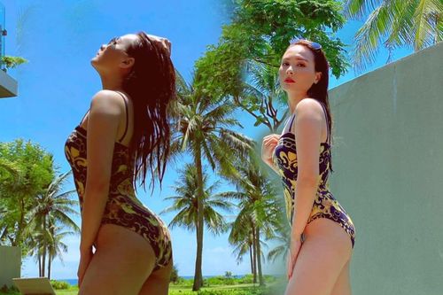 Bảo Thanh diện bikini khoe đường cong gợi cảm sau quyết định tạm dừng đóng phim
