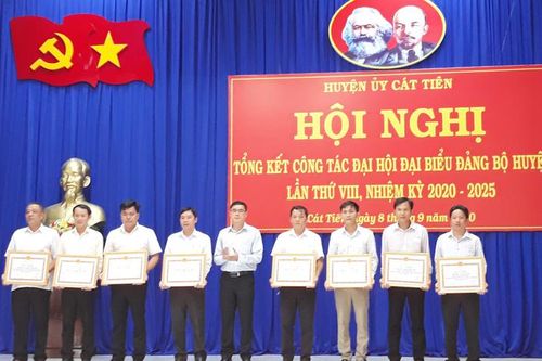 Đặt nền móng cho sự phát triển của huyện Cát Tiên trong những năm tiếp theo