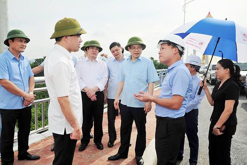 Lãnh đạo tỉnh kiểm tra tiến độ thực hiện các dự án, công trình trên địa bàn TP Tuyên Quang