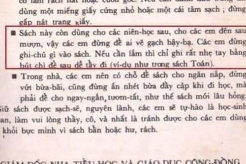 Dân mạng thi nhau chia sẻ một trang trong cuốn sách giáo khoa của thế hệ trước, nội dung mở đầu khiến ai nấy bất ngờ