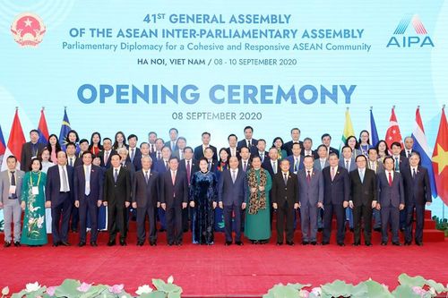 Khai mạc trọng thể Đại Hội đồng Liên nghị viện ASEAN lần thứ 41
