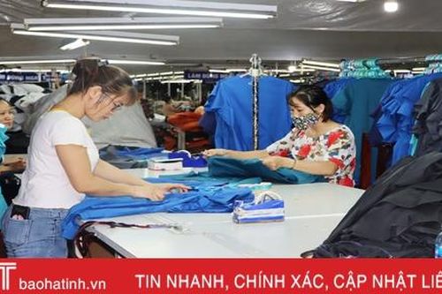 Các công ty may mặc ở Hà Tĩnh nhộn nhịp với đơn hàng đi Mỹ