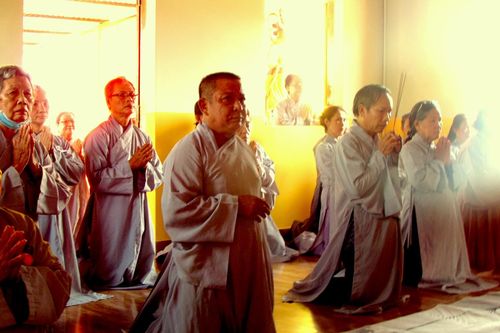 Lễ Vu lan ở ngôi chùa miền núi Khánh Vĩnh