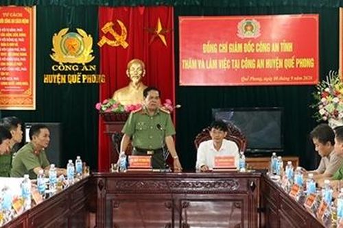 Giữ vững an ninh huyện biên giới Nghệ An