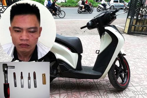 Kẻ có 2 tiền án 'ăn hụt' chiếc xe SH trên phố Kim Mã
