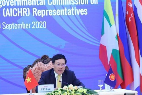 Bộ trưởng Ngoại giao ASEAN và Ủy ban liên chính phủ ASEAN đối thoại về nhân quyền