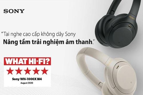 Tính năng ưu việt của tai nghe chống ồn Sony