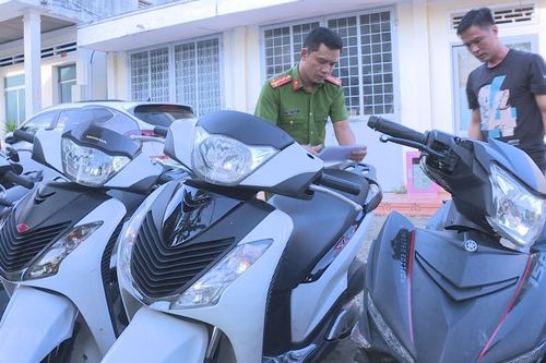 Triệt phá băng nhóm sử dụng máy phá sóng định vị để trộm xe môtô