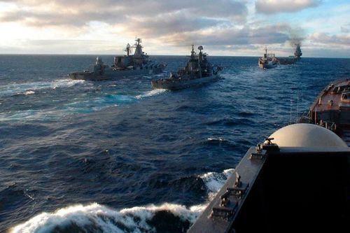 Ít nhất 15 tàu chiến Nga xuất hiện ngoài khơi Syria, có thể sắp tham gia hoạt động quân sự lớn?