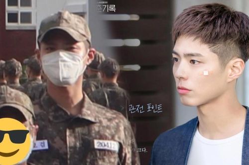 Rò rỉ ảnh trong quân đội của Park Bo Gum: Knet khen đẹp trai mặc kệ lớp khẩu trang che kín mặt!