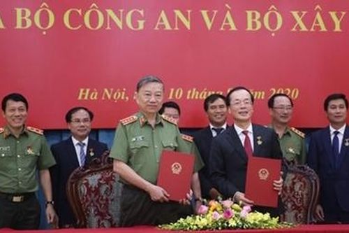 Bộ Công an và Bộ Xây dựng tăng cường phối hợp công tác