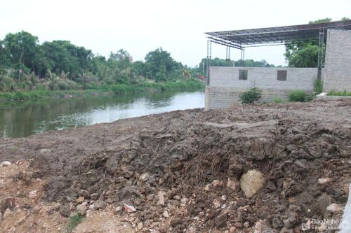 Sẽ cưỡng chế các công trình trái phép trên kênh Vách Bắc ở Nghệ An