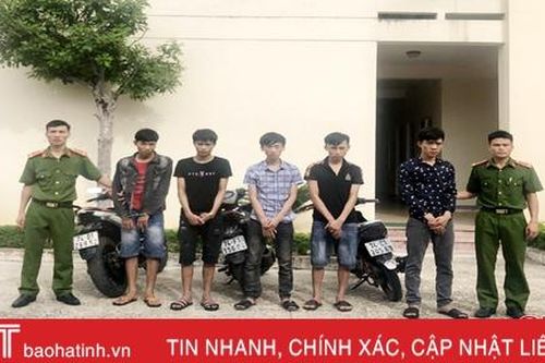 Công an TX Kỳ Anh bắt nhóm đối tượng người Quảng Trị chuyên hack facebook lừa tiền