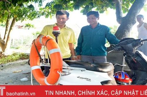 Sáng kiến 'Xe tuần tra, cứu hộ, cứu nạn' của cán bộ quân sự phường Trung Lương