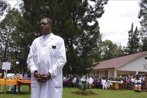 LHQ bố trí binh sĩ bảo vệ người đoạt giải Nobel hòa bình Denis Mukwege