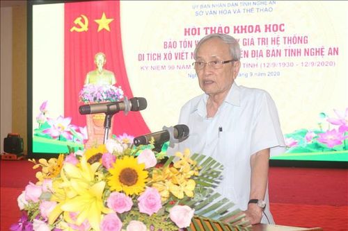 Bảo tồn và phát huy giá trị hệ thống di tích Xô viết Nghệ Tĩnh