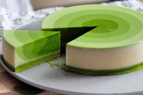 Cách làm mousse trà xanh thơm mát, lạ miệng